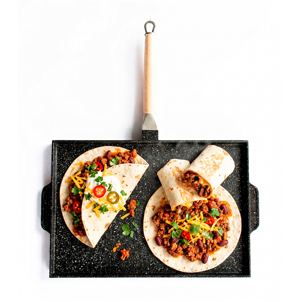 Doppio Grill Rettangolare